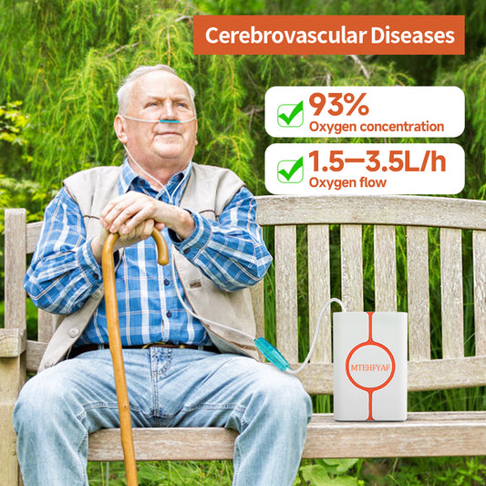 How to choose oxygen flow rate for different diseases in the elderly