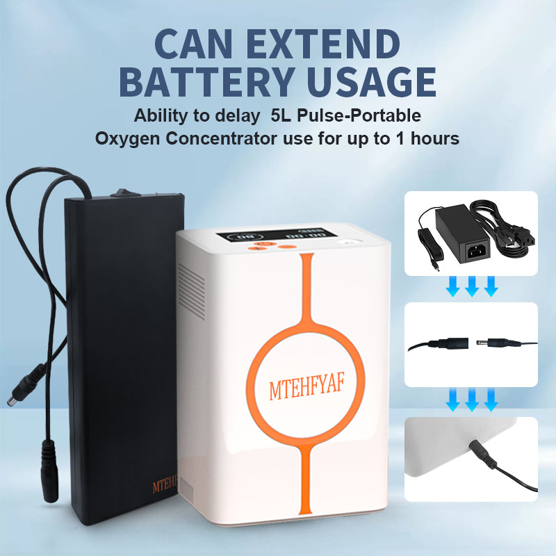 MTEHFYAF® 24V High Power Relay Battery (5L Pulse-Portable Oxygen