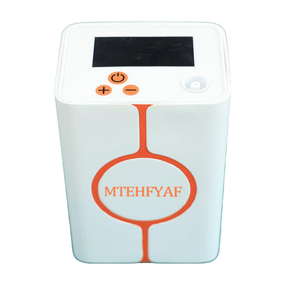 MTEHFYAF® 5L Pulse Portable Oxygen Concentrator with 93% High Oxygen Purity, Rechargeable Battery – Ideal for COPD, Emphysema, Home, and Outdoor Use