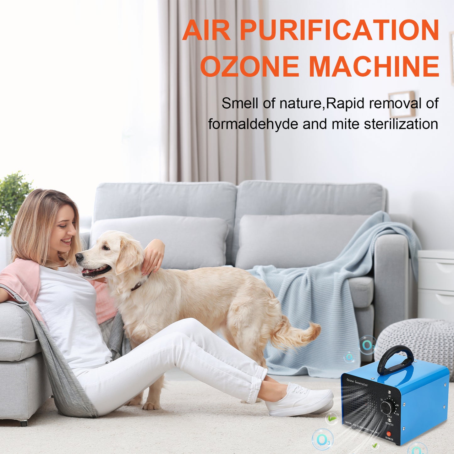 MTEHFYAF® Desktop Ozone Machine